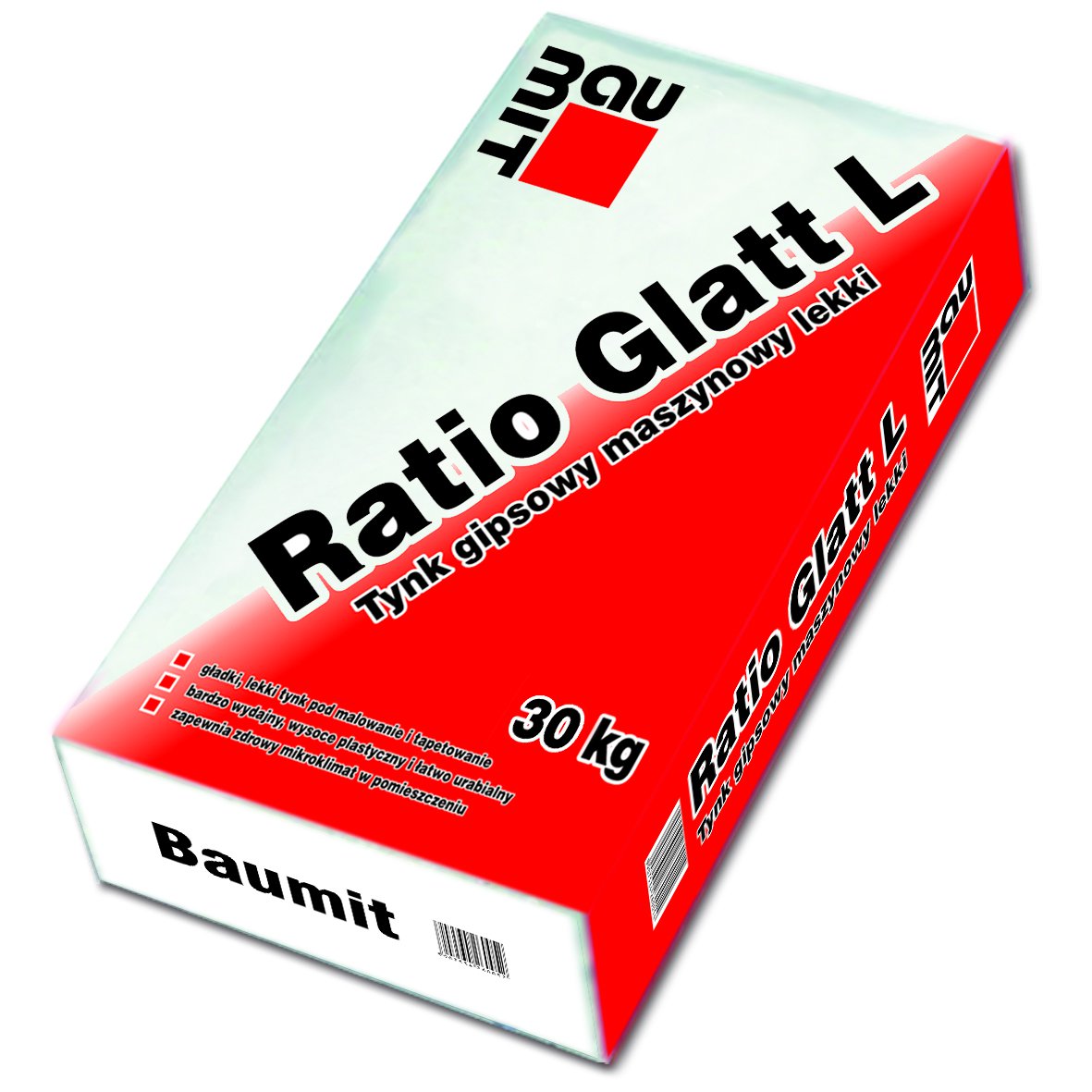 Tynk gipsowy Baumit Ratio Glatt L – 30 kg Tynk Baumit