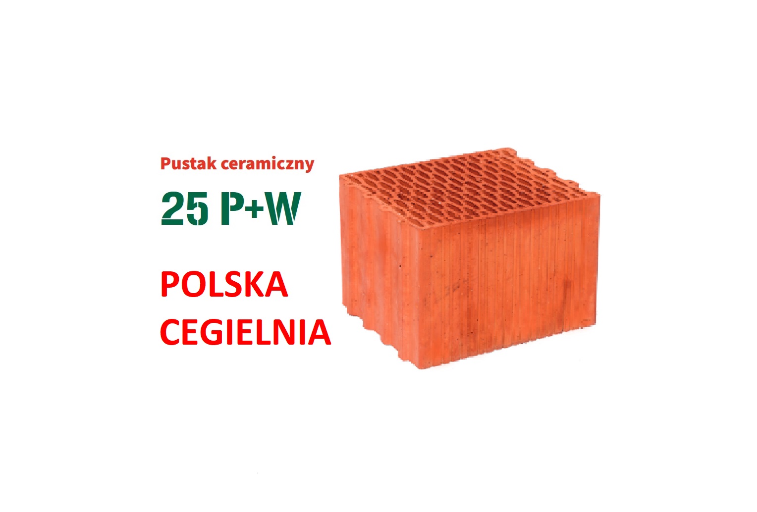 Pustak Ceramiczny Keram 25 P+W Polski Producent Nowa Jakość