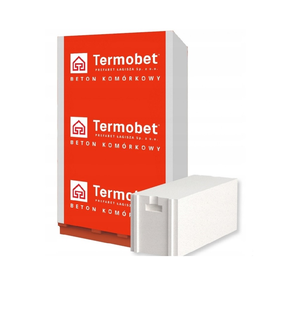 Bloczek Termobet 24cm Pustak Beton Komórkowy 24x24x59cm UZ